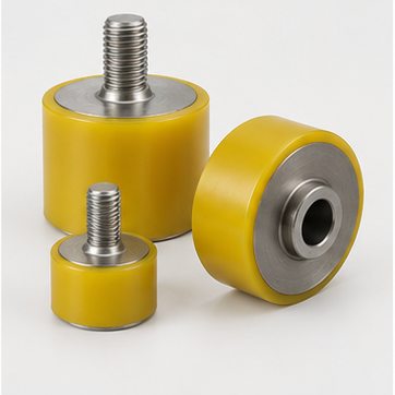 Metal Bonded PU Parts 聚氨酯耐磨与缓冲制品产品